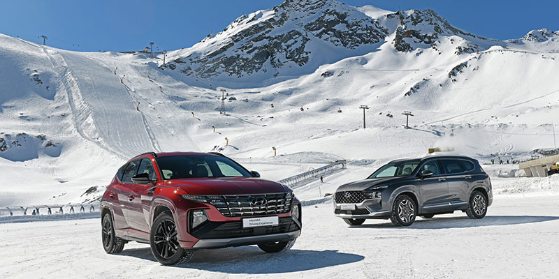 Pourquoi les SUV électrifiés de Hyundai sont de parfaits compagnons pour vos vacances d’hiver